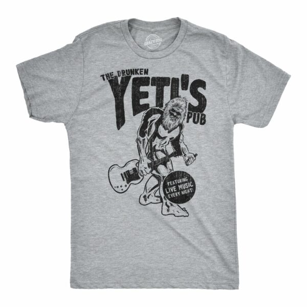 Blyzera Drunken Yeti Pub Men’s T Shirt